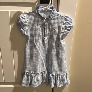 Ralph Lauren gingham print dress